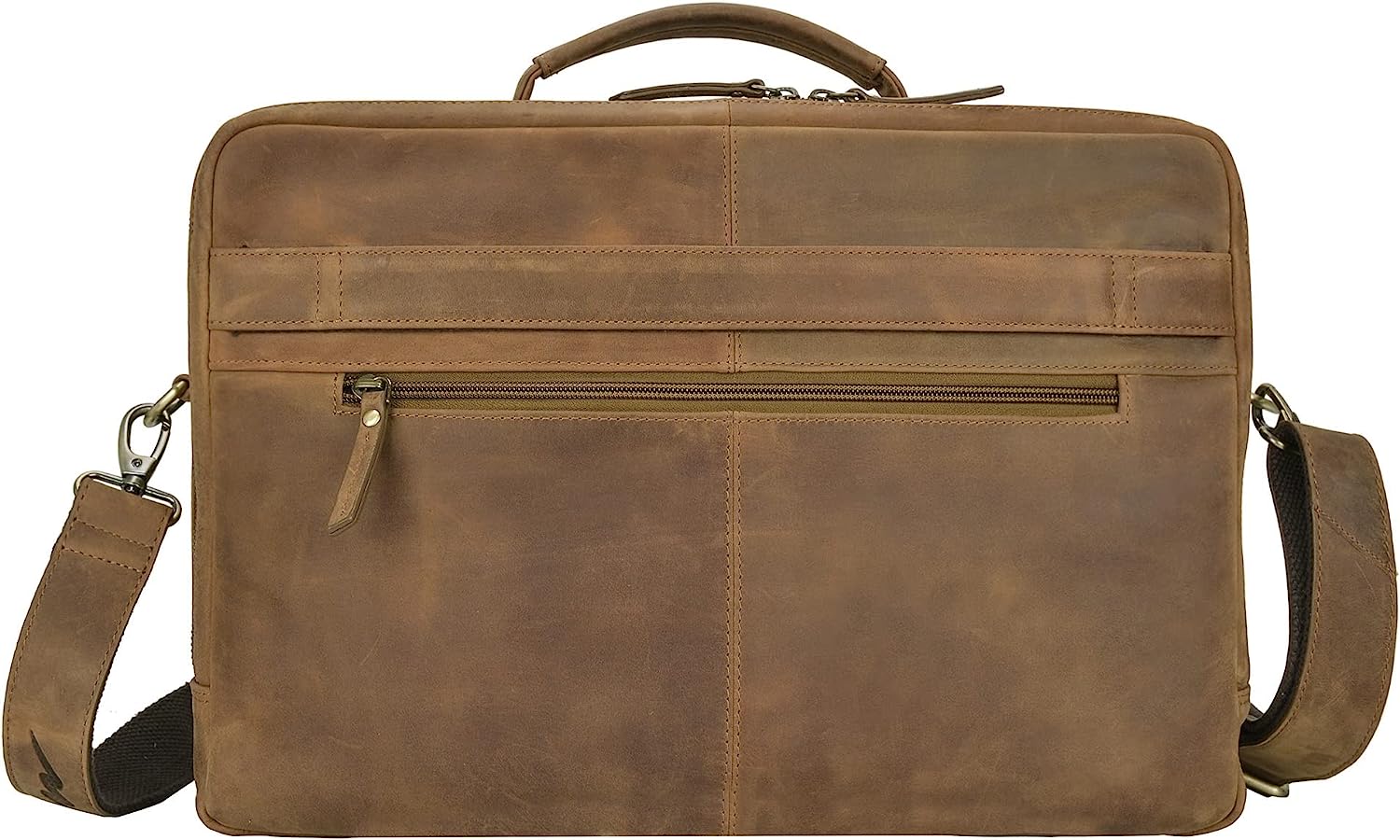 Marc Peter Auckland Real Leather Laptop Bag | Shoulder Bag for 15.6 inch Laptop | Briefcase for Notebook - Image 7